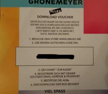 25LP/Dobozkészlet Herbert Grönemeyer: Alles DLX | LTD | NUM