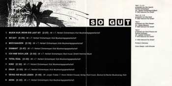 CD Herbert Grönemeyer: So Gut '79-'83