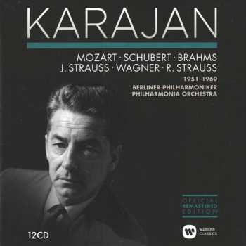 Album Berliner Philharmoniker: Mozart · Schubert · Brahms / J. Strauss · Wagner · R. Strauss (1951-1960)