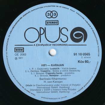 LP Herbert von Karajan: Hifi Karajan