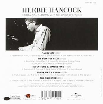 5CD/Dobozkészlet Herbie Hancock: 5 Original Albums