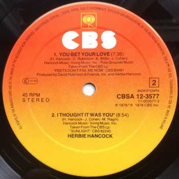 LP Herbie Hancock: Rockit (Extended Dance Version)