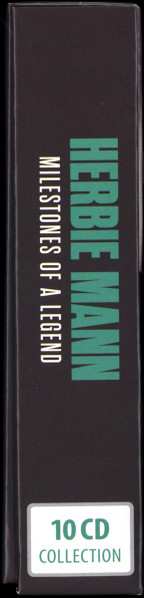 10CD/Dobozkészlet Herbie Mann: Milestones Of A Legend - The Best 1954-1962