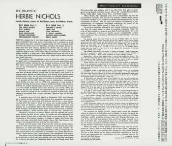 CD Herbie Nichols: The Prophetic Herbie Nichols Vol. 2 LTD