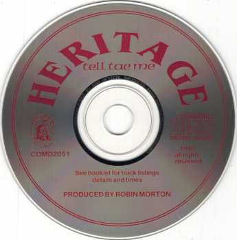 CD Heritage: Tell Tae Me (Music & Song From Scotland And Other Parts)