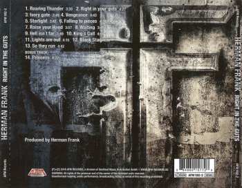 CD Herman Frank: Right In The Guts