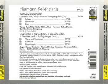 CD Hermann Keller: Quartette