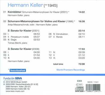 CD Hermann Keller: Schumann Metamorphoses And Piano Sonatas