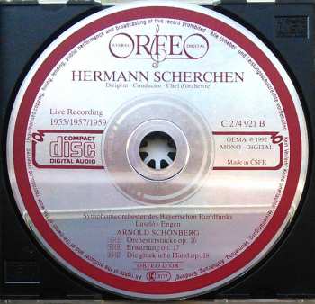 CD Arnold Schoenberg: Orchesterstücke / Erwartung / Die Glückliche Hand