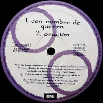 2LP Héroes Del Silencio: Senda 91