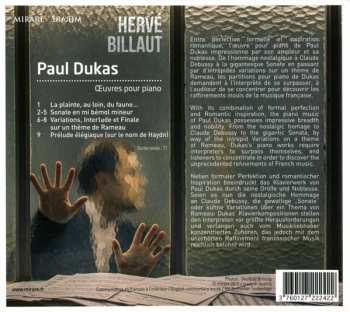 CD Hervé Billaut: Oeuvres Pour Piano