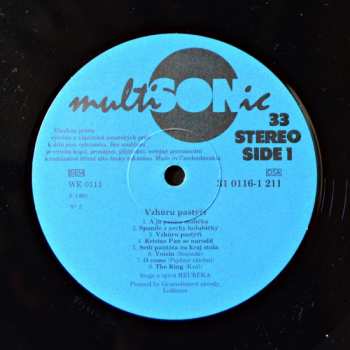 LP Heuréka: Vzhůru Pastýři - Heuréka Hraje A Zpívá Vánoční Koledy