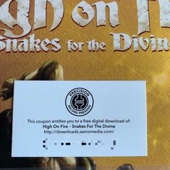 2LP High On Fire: Snakes For The Divine CLR | LTD