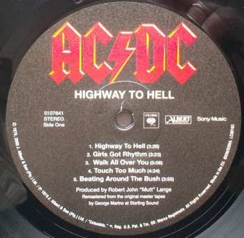 LP AC/DC: Highway To Hell