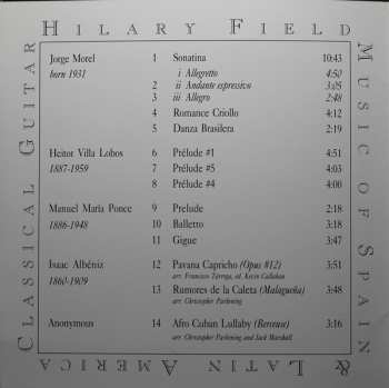 CD Hilary Field: Music Of Spain & Latin America