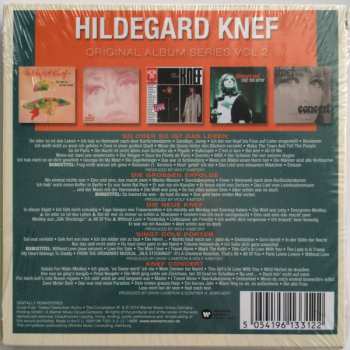 5CD/Dobozkészlet Hildegard Knef: Original Album Series Vol. 2