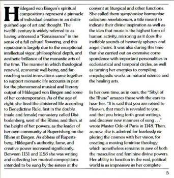 CD Hildegard Von Bingen: Chants De L'Extase