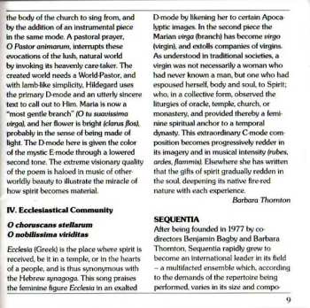 CD Hildegard Von Bingen: Chants De L'Extase