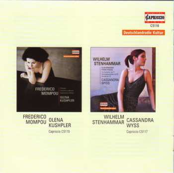 CD Hilding Rosenberg: Klavierwerke = Piano Pieces (Suite ∙ Plastiska Scener ∙ Sonatin ∙ Improvisationer ∙ Tema Med Variationer)