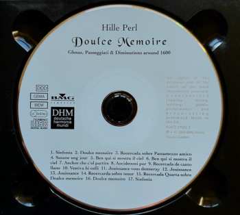 CD Hille Perl: Doulce Memoire. Glosas, Passeggiati & Diminutions Around 1600