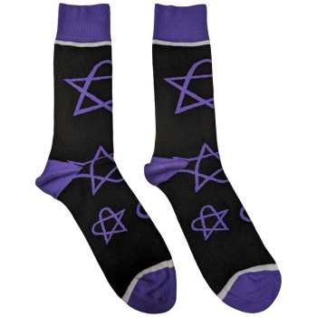 Merch HIM: Bokazokni Purple Heartagrams