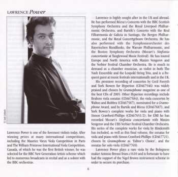 CD Paul Hindemith: Music For Viola And Orchestra