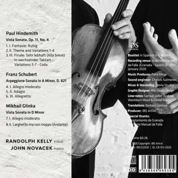 CD Franz Schubert: Viola Sonatas