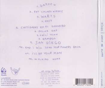 2CD Hinds: Leave Me Alone DLX