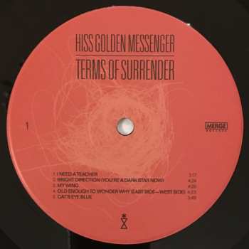 LP Hiss Golden Messenger: Terms Of Surrender