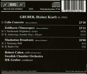 CD Svenska Kammarorkestern: Manhattan Broadcasts / Cello Concerto / Zeitfluren