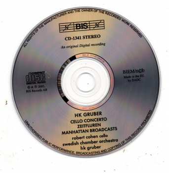 CD Svenska Kammarorkestern: Manhattan Broadcasts / Cello Concerto / Zeitfluren