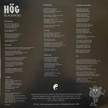 LP HÖG: Blackhole CLR | LTD