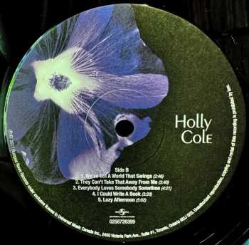 LP Holly Cole: Holly