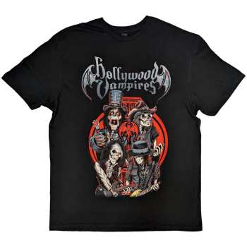 Merch Hollywood Vampires: Póló Caricatures