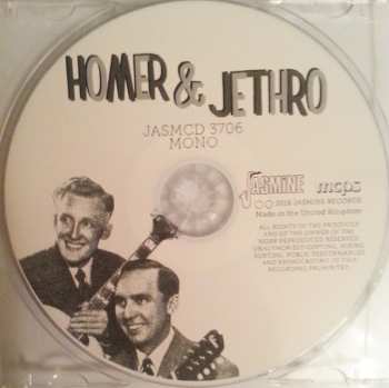 CD Homer And Jethro: Take Off Your Gloves And Play - Early Recordings 1946-1948