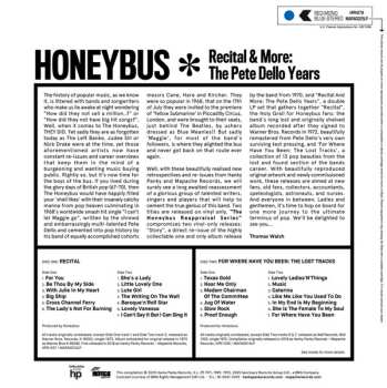 2LP Honeybus: Recital & More: The Pete Dello Years