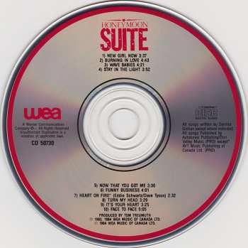 CD Honeymoon Suite: Honeymoon Suite