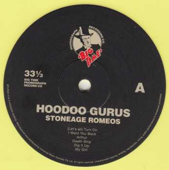 LP Hoodoo Gurus: Stoneage Romeos CLR