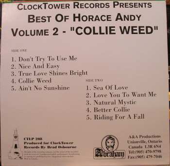 LP Horace Andy: Best Of Horace Andy Volume 2 - Collie Weed