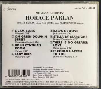 CD Horace Parlan: Movin' & Groovin'