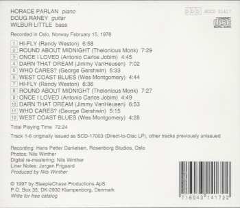 CD Horace Parlan Trio: Hi-Fly