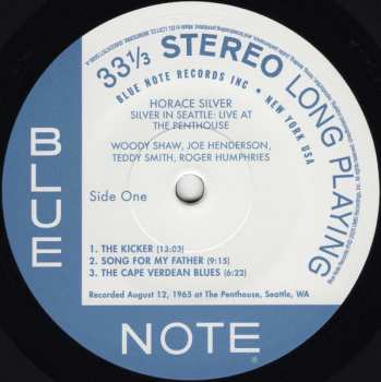 LP Horace Silver: Silver In Seattle: Live At The Penthouse