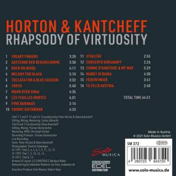 CD Peter Horton: Rhapsody Of Virtuosity