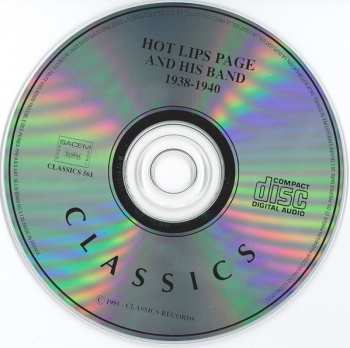 CD Hot Lips Page And His Band: 1938-1940