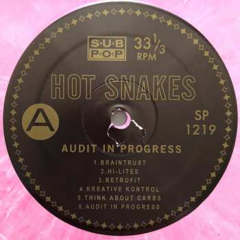 LP Hot Snakes: Audit In Progress CLR