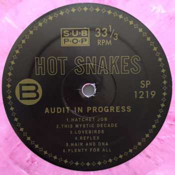 LP Hot Snakes: Audit In Progress CLR