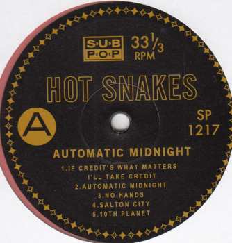 LP Hot Snakes: Automatic  Midnight CLR