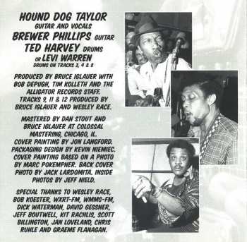 CD Hound Dog Taylor: Release The Hound