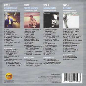4CD/Dobozkészlet Howard Hewett: I'm For Real (The Elektra Recordings 1986-1992)