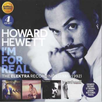 4CD/Dobozkészlet Howard Hewett: I'm For Real (The Elektra Recordings 1986-1992)
